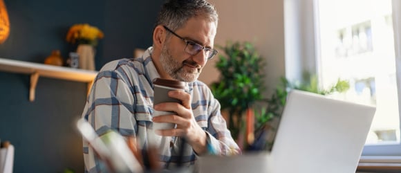 silvercloud person using digital tools