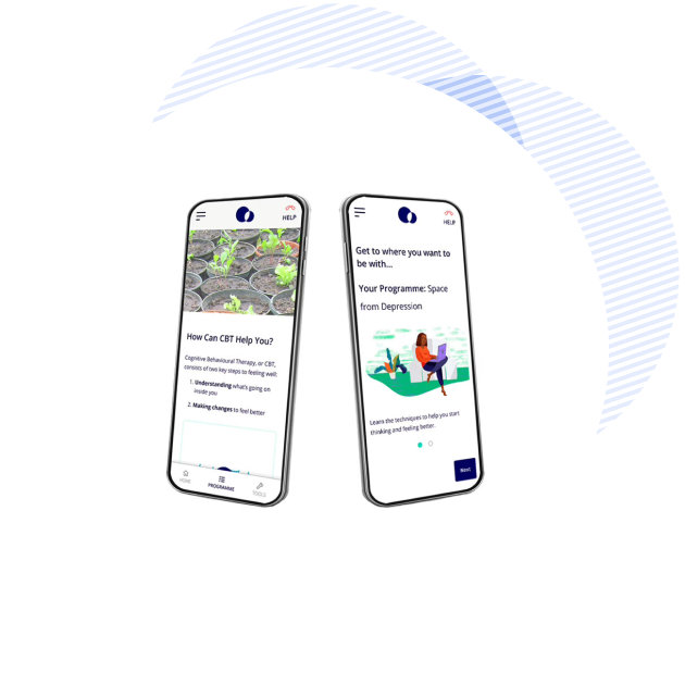 phones with SilverCloud platform