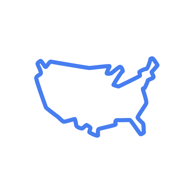 USA map
