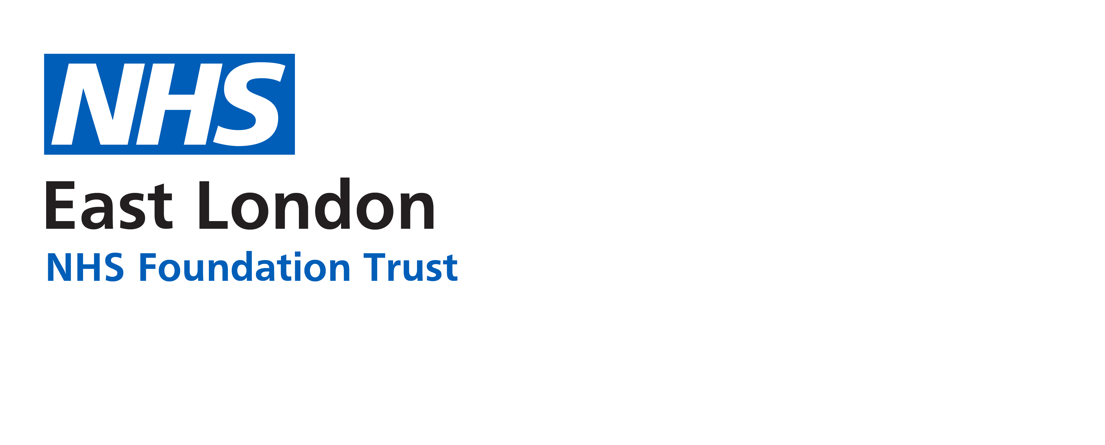 NHS east London logo